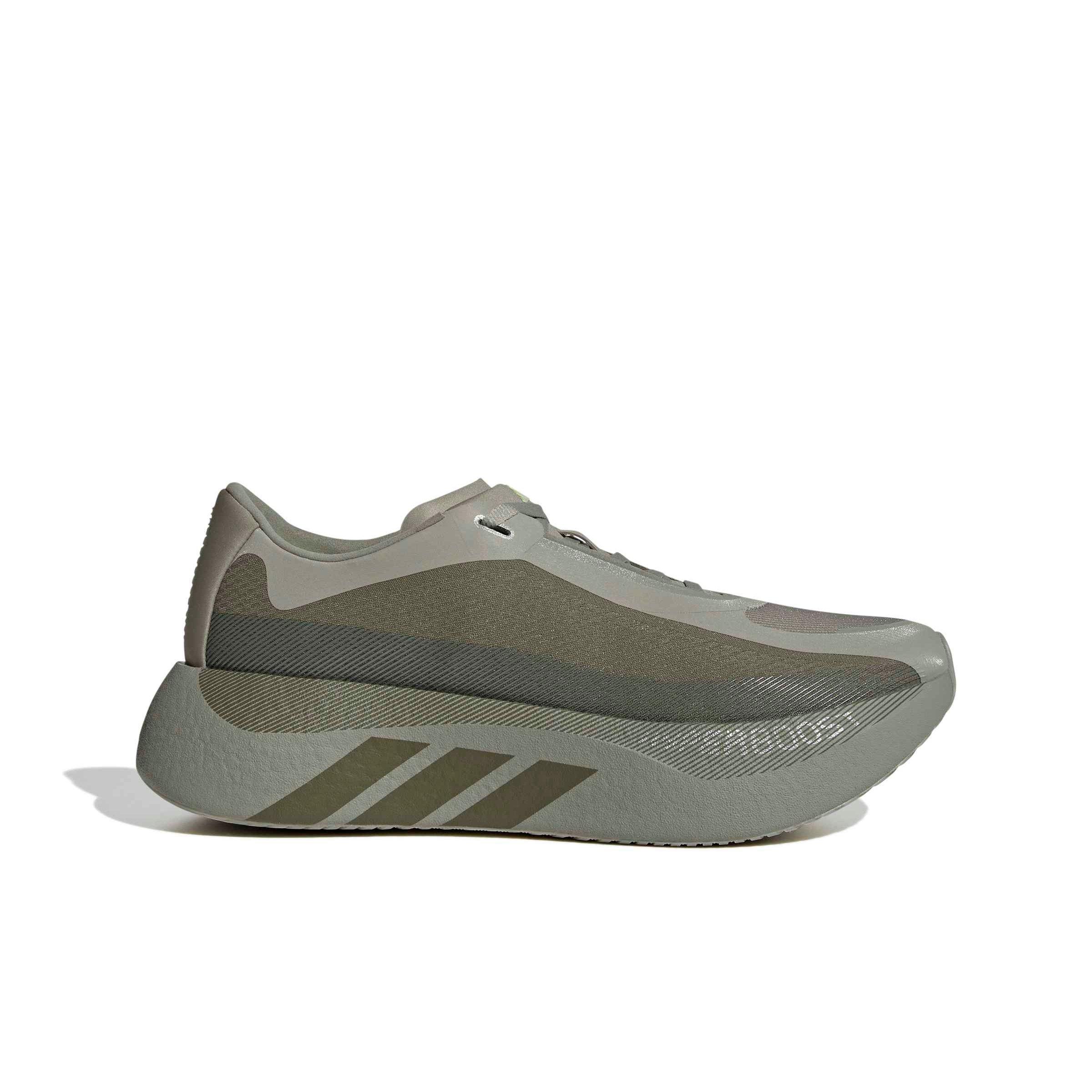 adidas Hyperboost Edge M "Silver Green/Medium Dark Khaki/Frozen Lemon" Men's Running Shoe - GREEN/DK KHAKI/LEMON